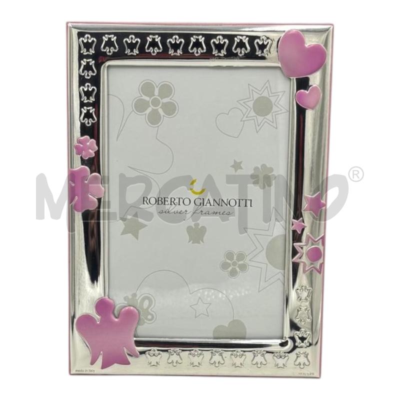 PORTA FOTO ROBERTO GIANOTTI DECORI ROSA | Mercatino dell'Usato Carmagnola 1