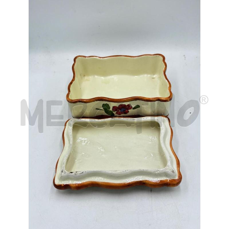 PORTA GIOIE CERAMICA DERUTA PAPAVER RHOEAS  | Mercatino dell'Usato Carmagnola 3