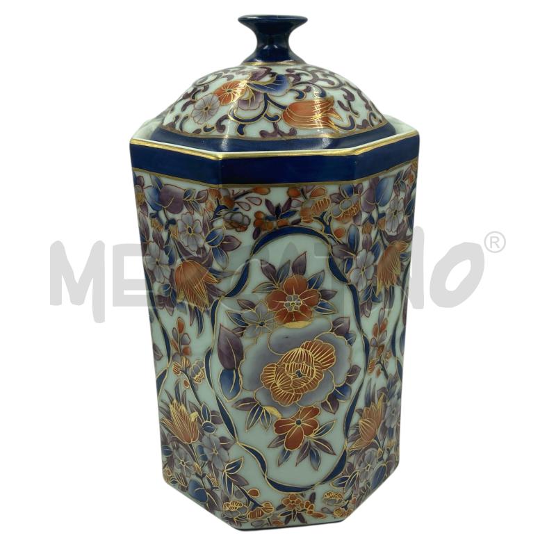POTICHE VASO LAMART PORCELLANA DIPINTO A MANO | Mercatino dell'Usato Carmagnola 1