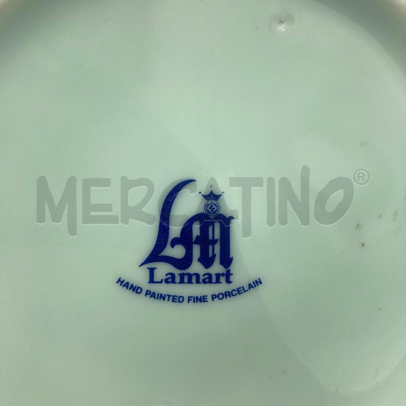 POTICHE VASO LAMART PORCELLANA DIPINTO A MANO | Mercatino dell'Usato Carmagnola 3
