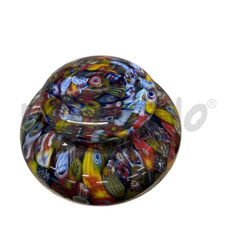 POTICHE VASO STILE MURRINA MILLEFIORI | Mercatino dell'Usato Carmagnola 2