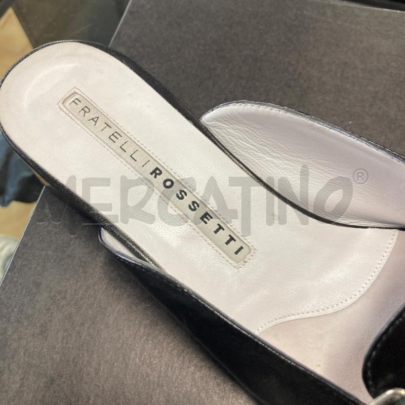 SABOT DONNA NERO FRATELLI ROSSETTI  | Mercatino dell'Usato Carmagnola 3