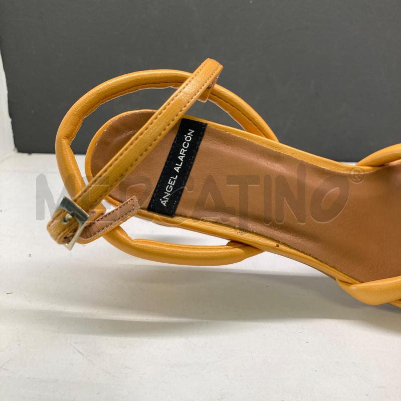 SANDALI DONNA ARANCIO ANGEL ALARCON NODO | Mercatino dell'Usato Carmagnola 3