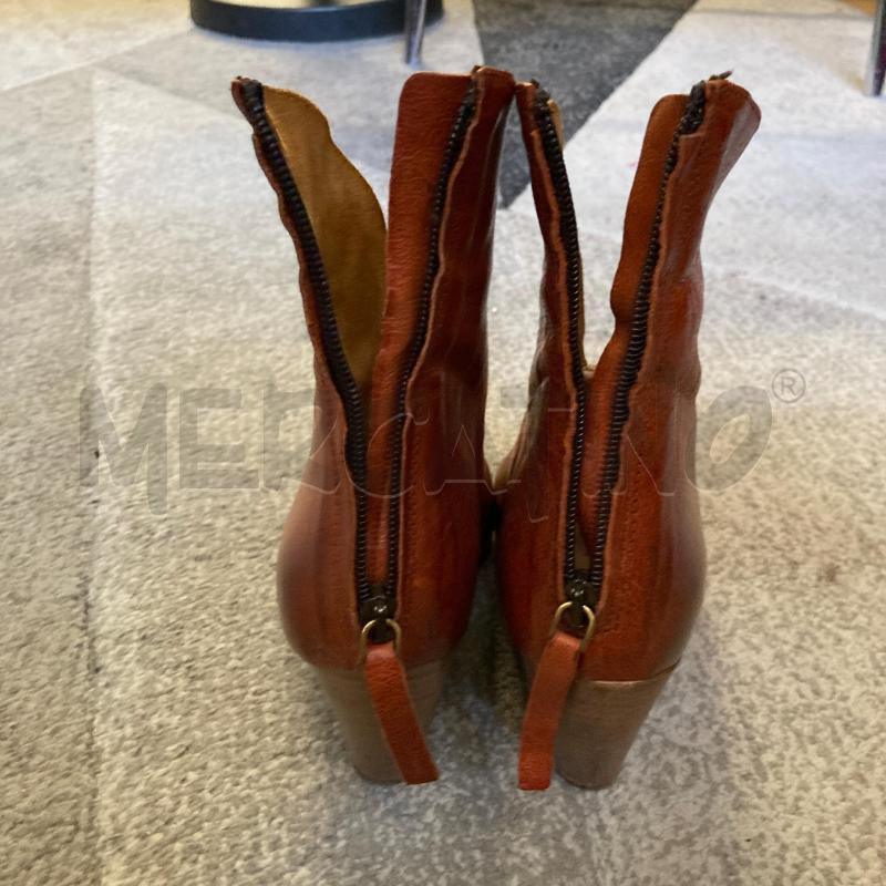 SCARPE DONNA 1725A MARRONI  PUNTA BEIGE | Mercatino dell'Usato Carmagnola 3