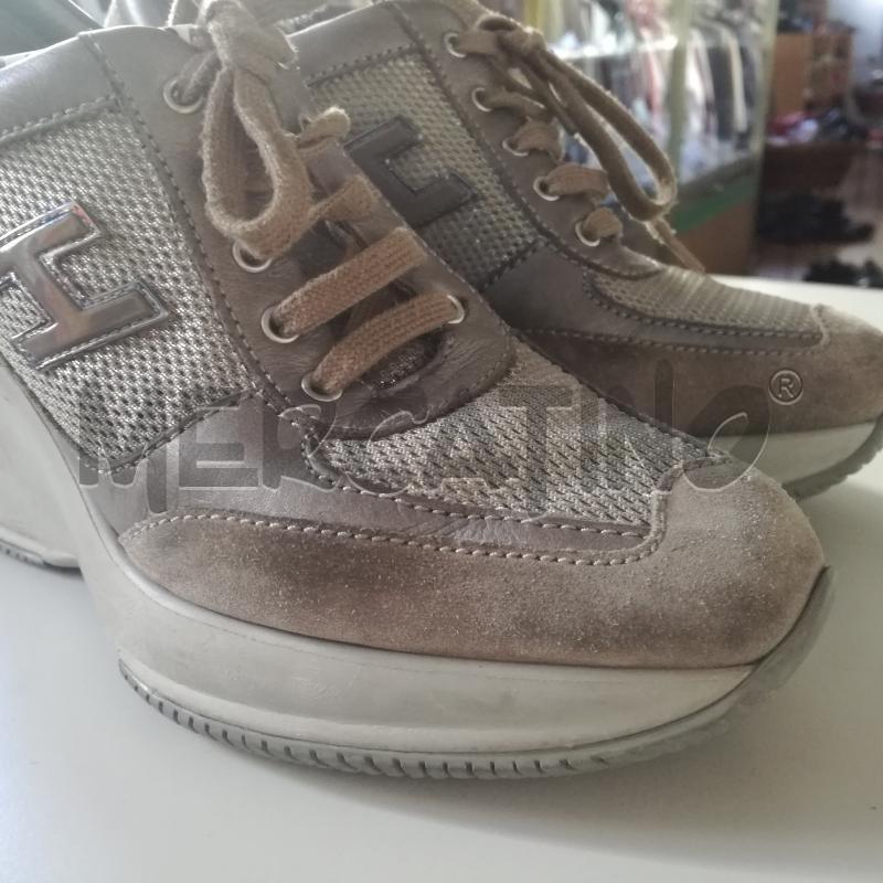 SCARPE DONNA GRIGIA HOGAN ZEPPA | Mercatino dell'Usato Carmagnola