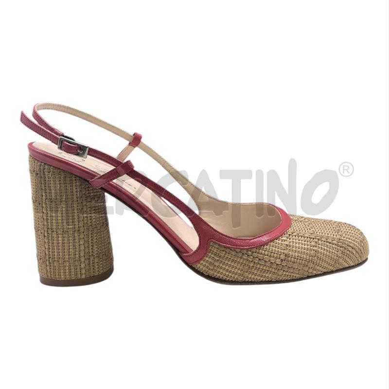 SCARPE DONNA LENORA BG TELA PELLE  | Mercatino dell'Usato Carmagnola 1