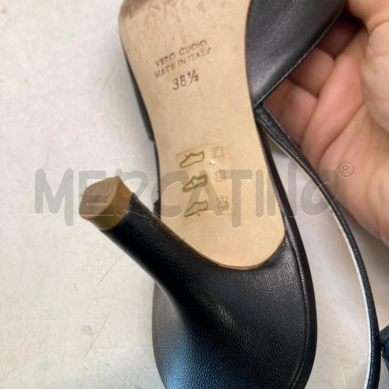 SCARPE DONNA NERA PELLE CHEVILLE | Mercatino dell'Usato Carmagnola 3