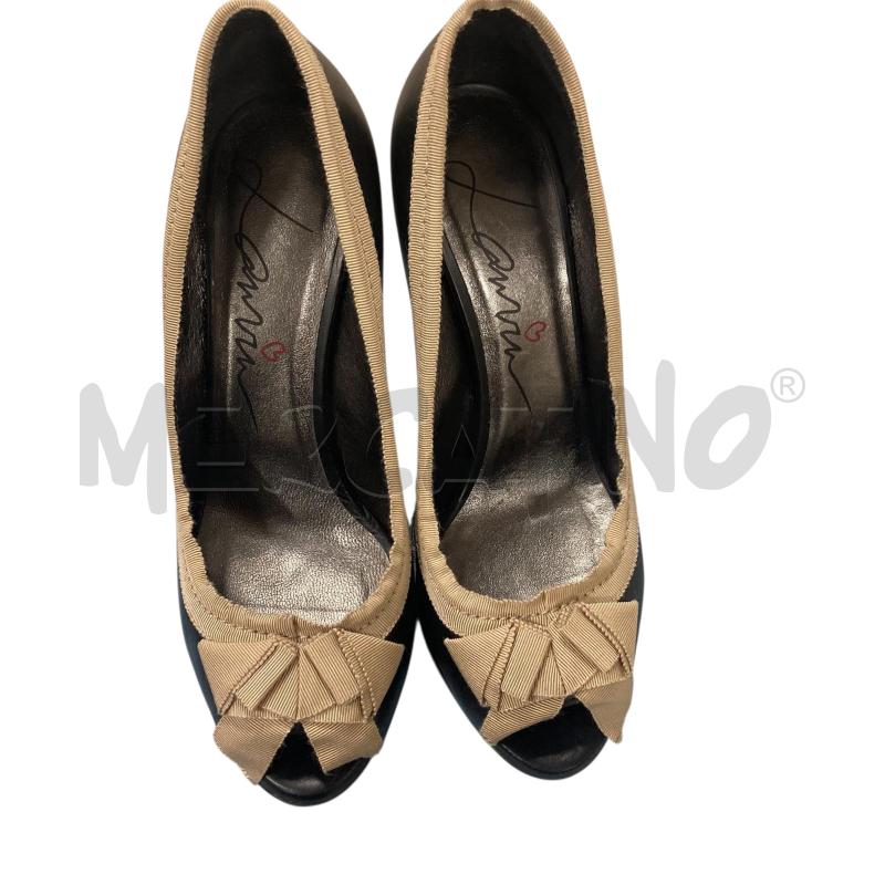 SCARPE DONNA NERA PELLE LANVIN  | Mercatino dell'Usato Carmagnola 1