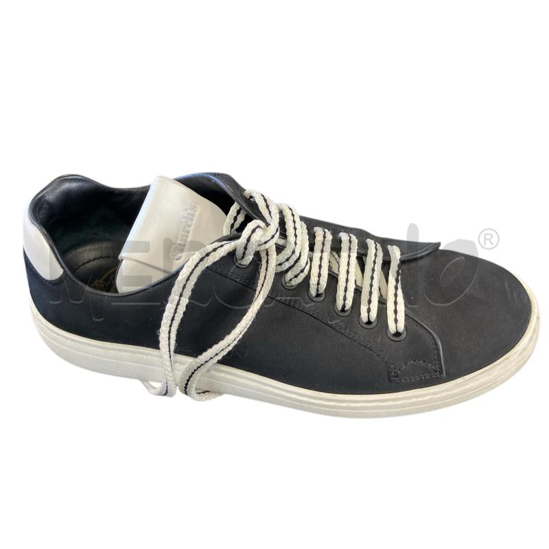 SCARPE DONNA NERO BIANCA CHUURH'S PELLE SUOLA BIANCA  | Mercatino dell'Usato Carmagnola 1