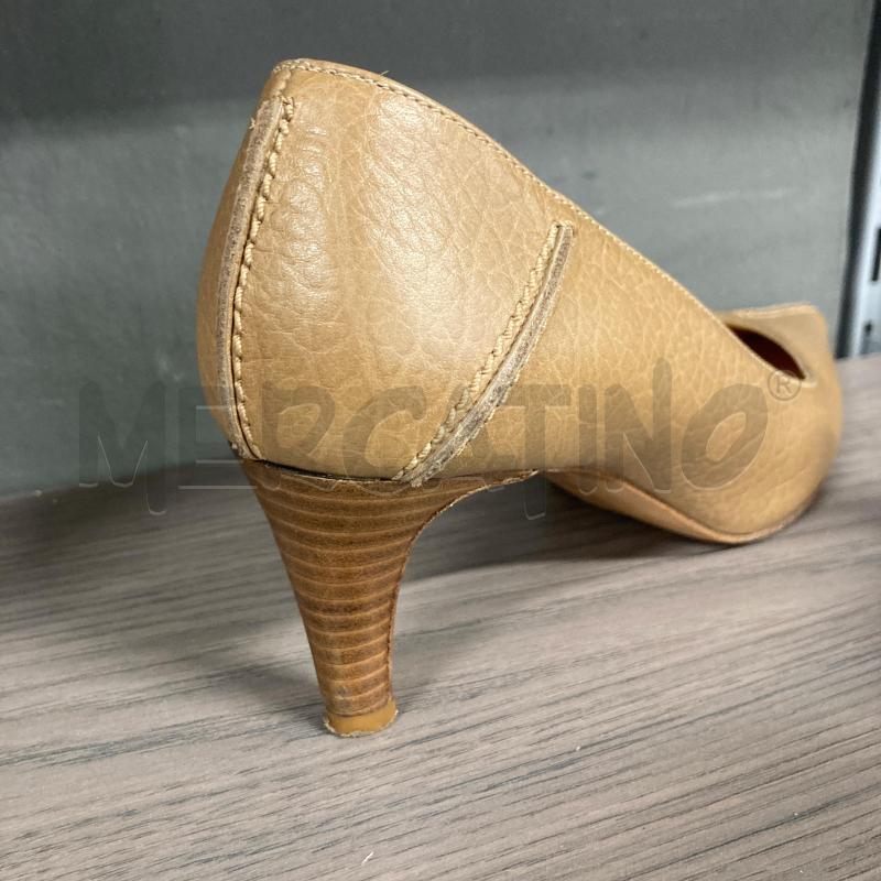 SCARPE DONNA PELLE MAXMARA BEIGE  | Mercatino dell'Usato Carmagnola 3