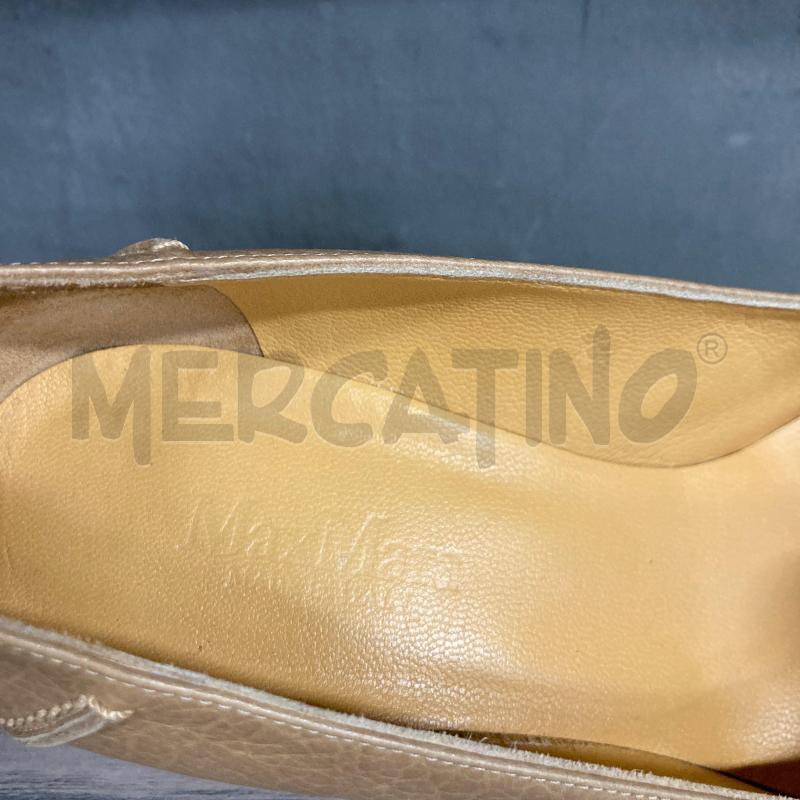 SCARPE DONNA PELLE MAXMARA BEIGE  | Mercatino dell'Usato Carmagnola 5