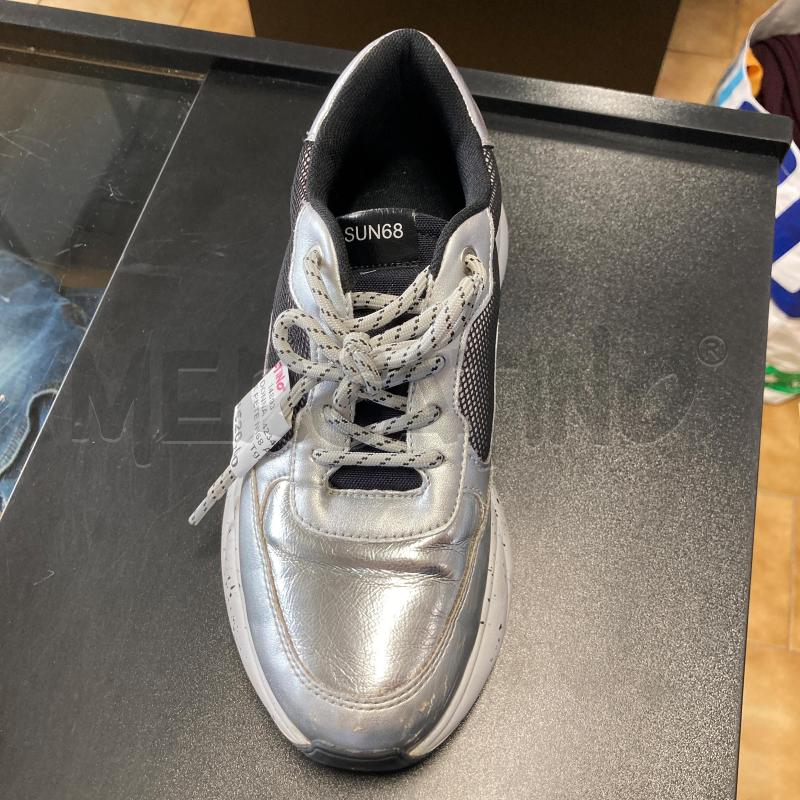 SCARPE DONNA SUN68 ARGENTATE RETE NERA ROV | Mercatino dell'Usato Carmagnola 4