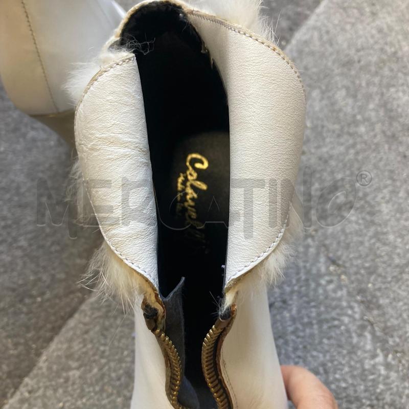 SCARPE TACCHI COLAVELLI BIANCA PELLE  | Mercatino dell'Usato Carmagnola 5
