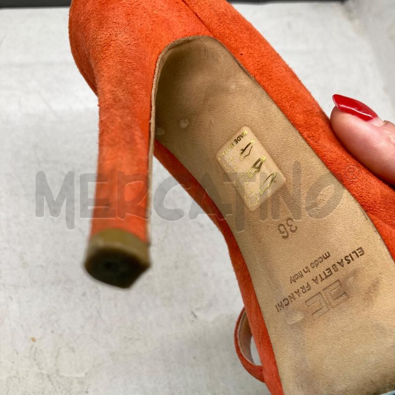 SCARPE TACCHI CORALLO ELISABETTA FRANCHI LUCCHETTO  | Mercatino dell'Usato Carmagnola 4