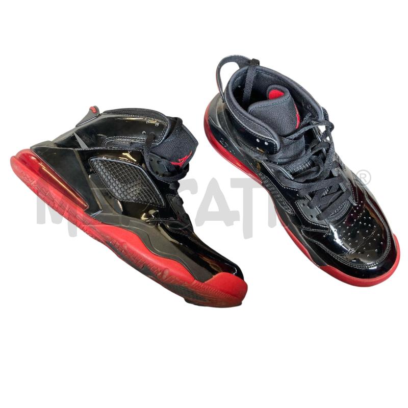 SCARPE UOMO NERA JORDAN MARS270 VERNICE  | Mercatino dell'Usato Carmagnola 1