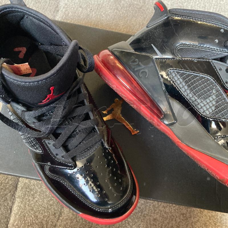 SCARPE UOMO NERA JORDAN MARS270 VERNICE  | Mercatino dell'Usato Carmagnola 2