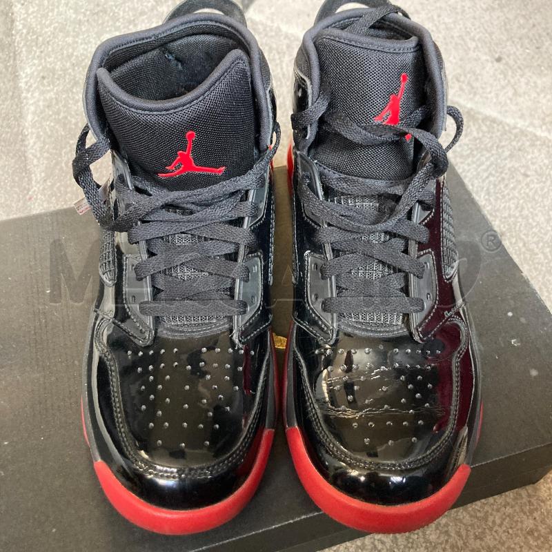 SCARPE UOMO NERA JORDAN MARS270 VERNICE  | Mercatino dell'Usato Carmagnola 3