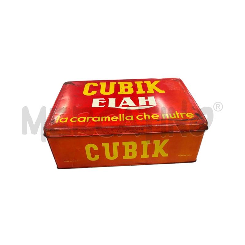 SCATOLA LATTA CUBIK ELAH | Mercatino dell'Usato Carmagnola 1