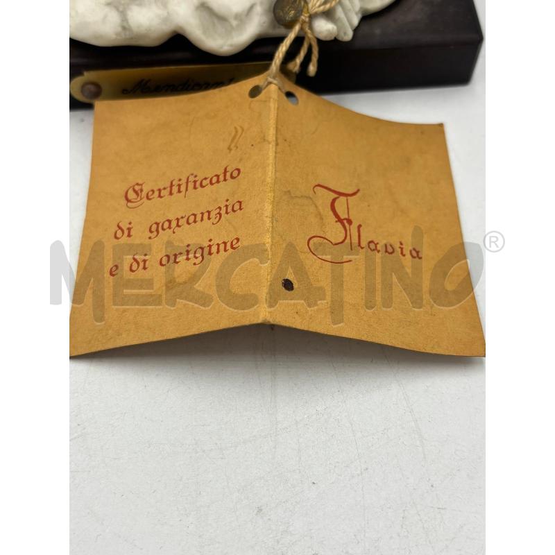 SCULTURA MENDICANTE DI BARBETTA PORCELLANA BISCUIT | Mercatino dell'Usato Carmagnola 3