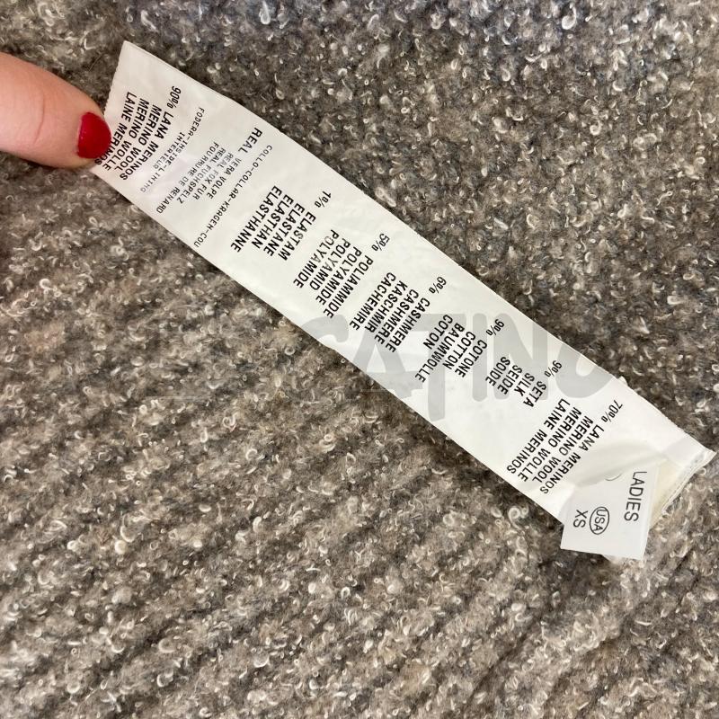 SPOLVERINO DONNA GRIGIO FABIANA FILIPPI MANICA 3/4 | Mercatino dell'Usato Carmagnola 4