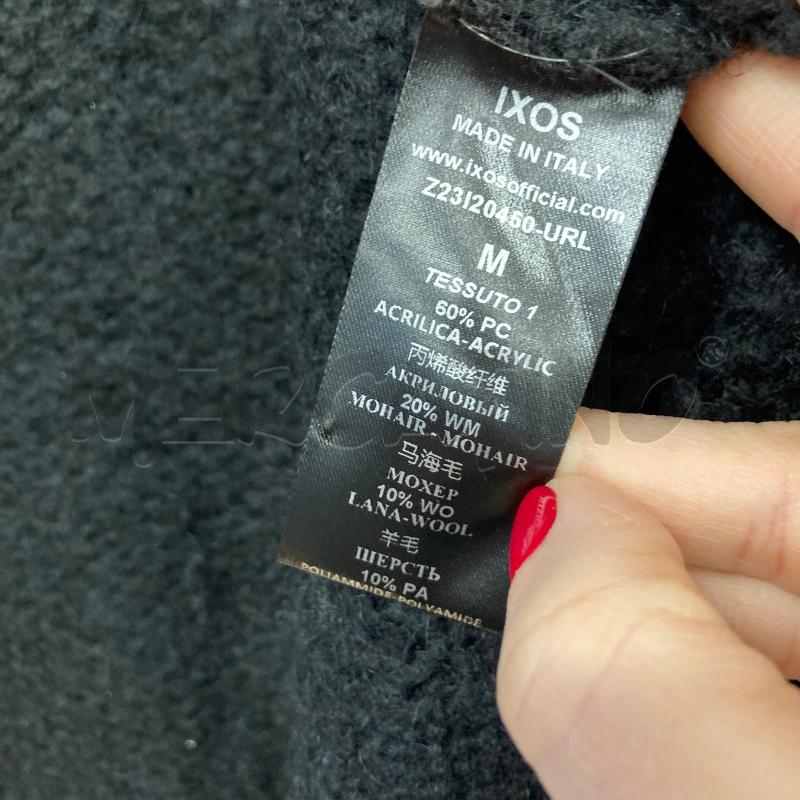 SPOLVERINO DONNA NERO IXOS LANA  | Mercatino dell'Usato Carmagnola 4