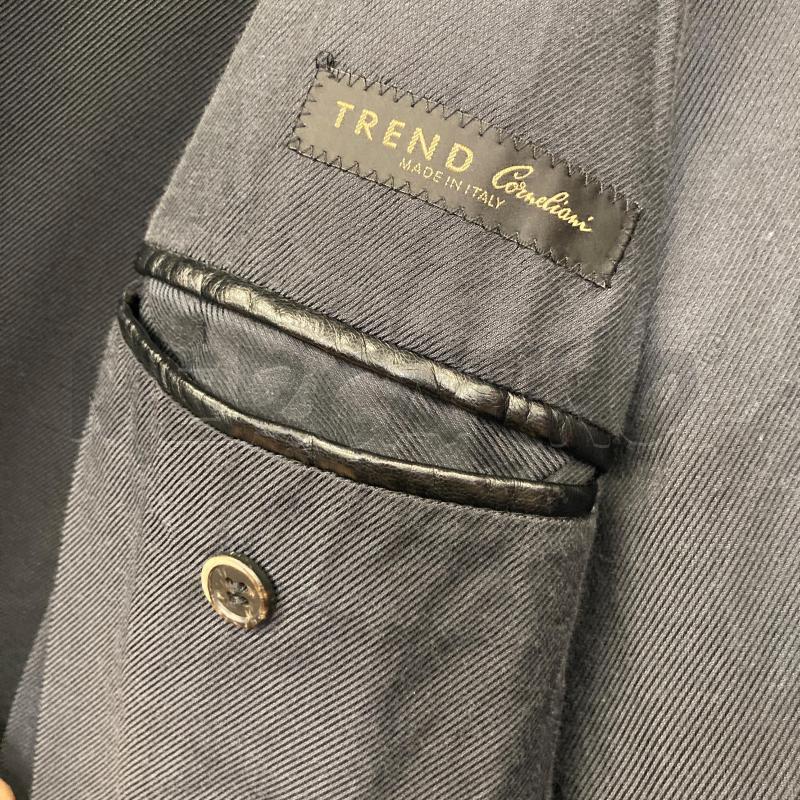SPOLVERINO UOMO NERO CORNELIANI TREND | Mercatino dell'Usato Carmagnola 4