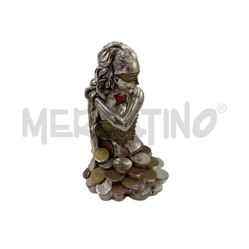 STATUINA DELLA FORTUNA DEA BENDATA H.16,5 | Mercatino dell'Usato Carmagnola 1