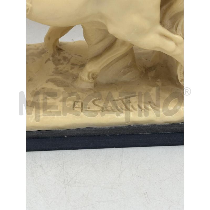 STATUINA IN RESINA RIPRODUZIONE FIRMATA SANTINI | Mercatino dell'Usato Carmagnola 3