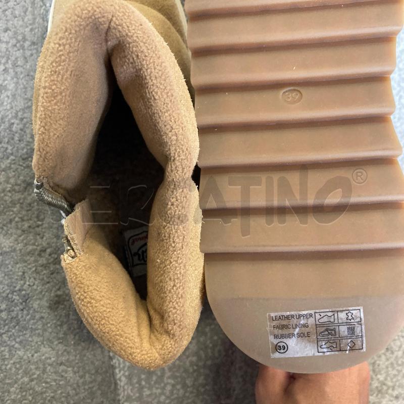 STIVALETTI DONNA ASH BEIGE CON PLATEAU  | Mercatino dell'Usato Carmagnola 4