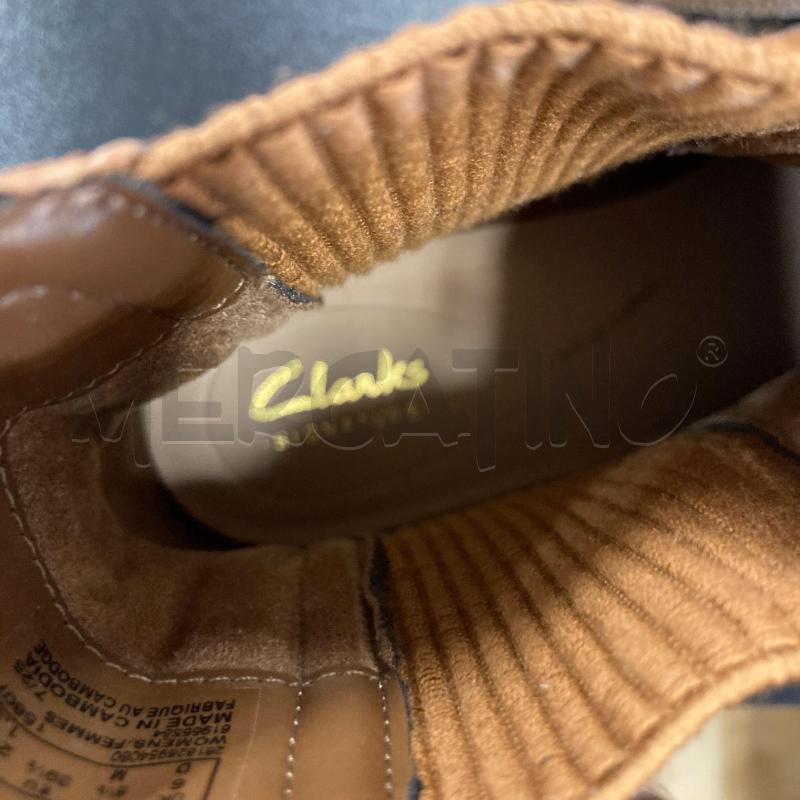 STIVALETTI DONNA CLARKS MARRONI ELASTICO   | Mercatino dell'Usato Carmagnola 2