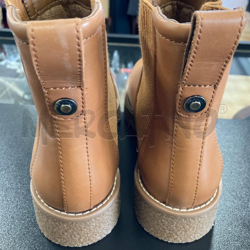 STIVALETTI DONNA CLARKS MARRONI ELASTICO   | Mercatino dell'Usato Carmagnola 3