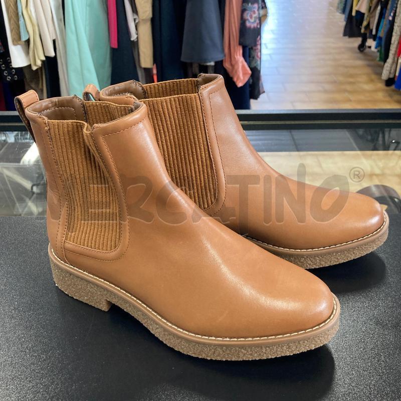 STIVALETTI DONNA CLARKS MARRONI ELASTICO   | Mercatino dell'Usato Carmagnola 4