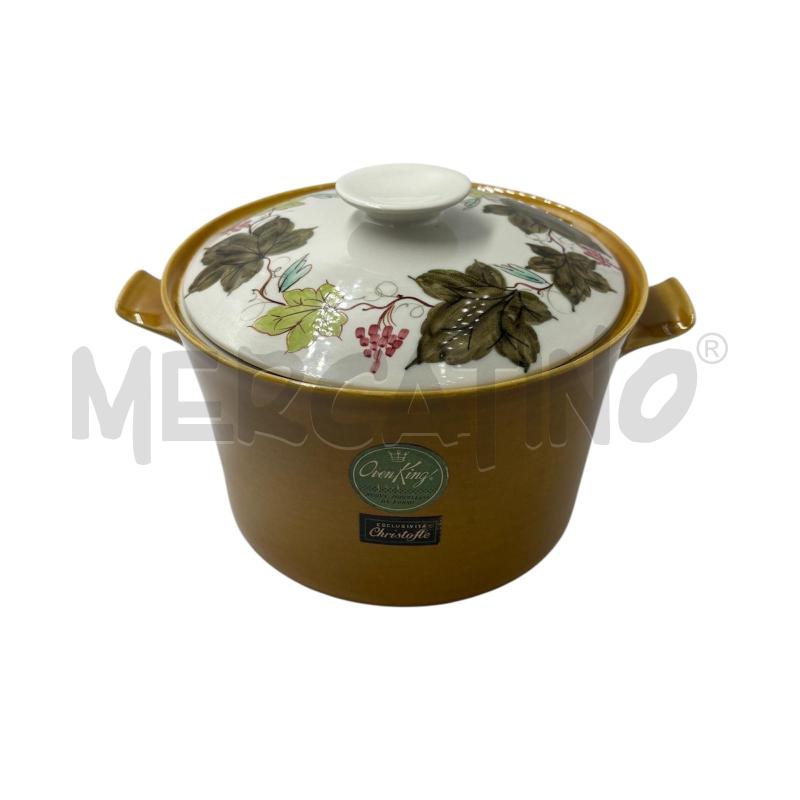 TEGAME CHRISTOFLE DECORI GRAPPOLI UVA | Mercatino dell'Usato Carmagnola 1
