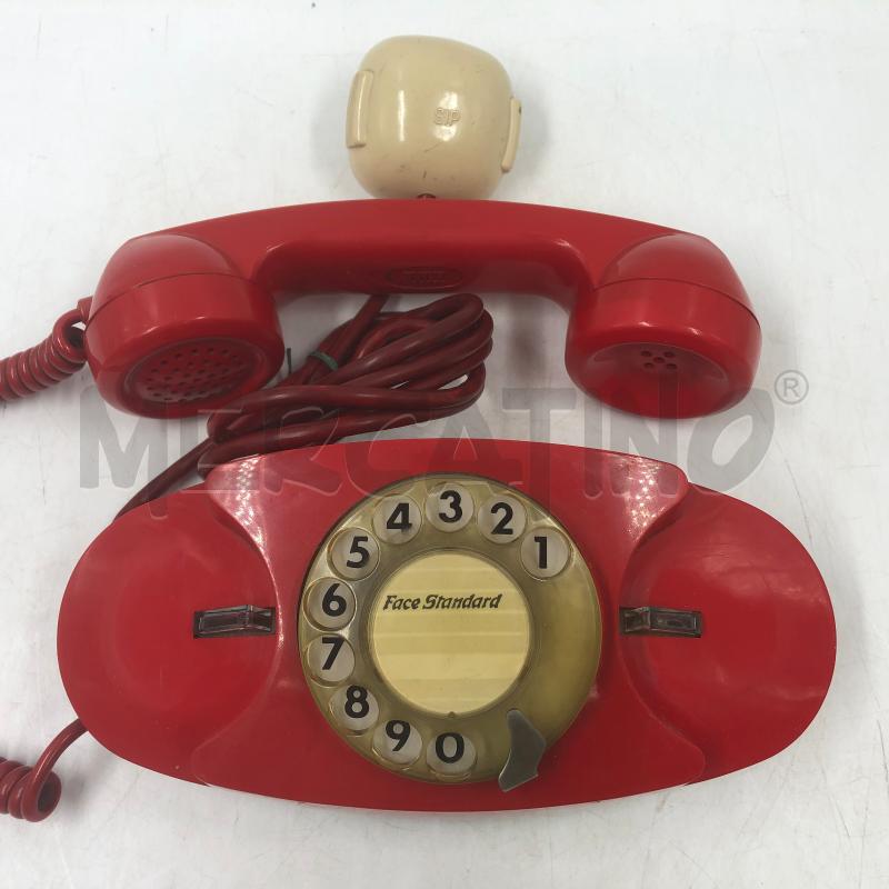 TELEFONO VINTAGE ROSSO ROTELLA SIP | Mercatino dell'Usato Carmagnola 2