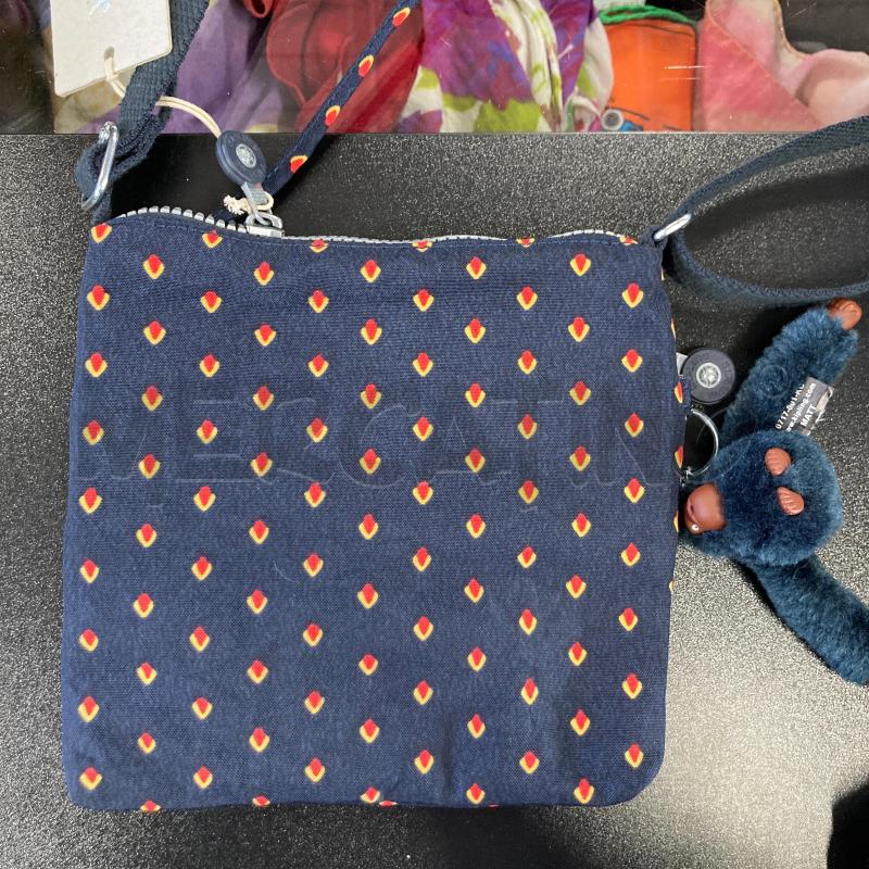 TRACOLLA DONNA BLU KIPLING MINI DUE TASCHE  | Mercatino dell'Usato Carmagnola 2
