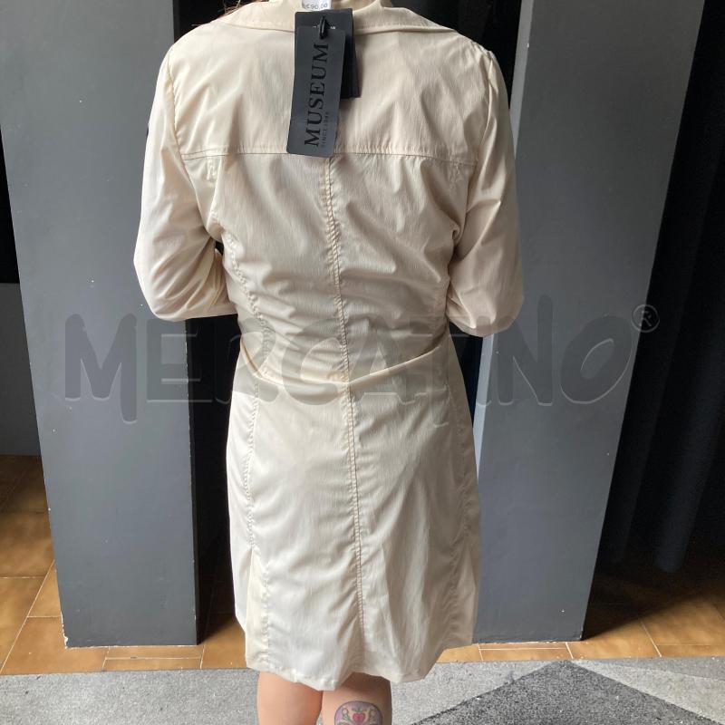 TRENCH DONNA BEIGE LUNGO MUNEUM  | Mercatino dell'Usato Carmagnola 3