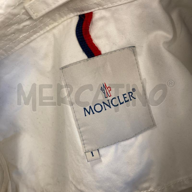 TRENCH DONNA BIANCO MONCLER DOPPIO PETTO | Mercatino dell'Usato Carmagnola 4