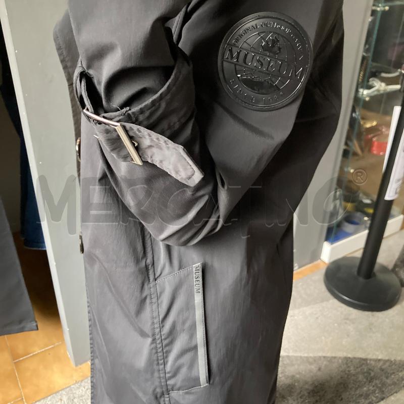 TRENCH DONNA NERO LUNGO MUSEUM  | Mercatino dell'Usato Carmagnola 3