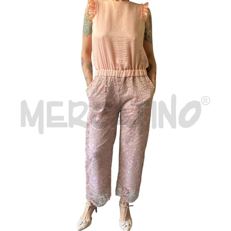 TUTA BAMBINA INTERA PINKO UP ROSA PANTALONE MACRAME  | Mercatino dell'Usato Carmagnola 1
