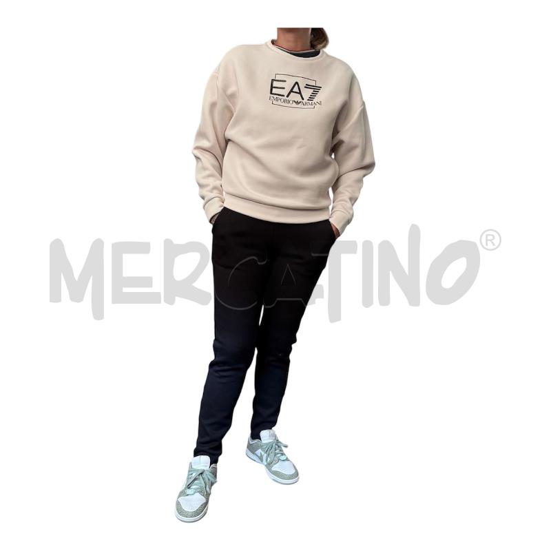 TUTA DONNA EMPORIO ARMNAI BEIGE NERA | Mercatino dell'Usato Carmagnola 1