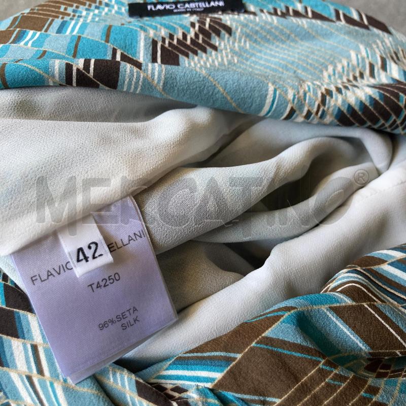 TUTA DONNA INTERA FLAVIO CASTELLANI AZZURRO MARRONE  | Mercatino dell'Usato Carmagnola 3