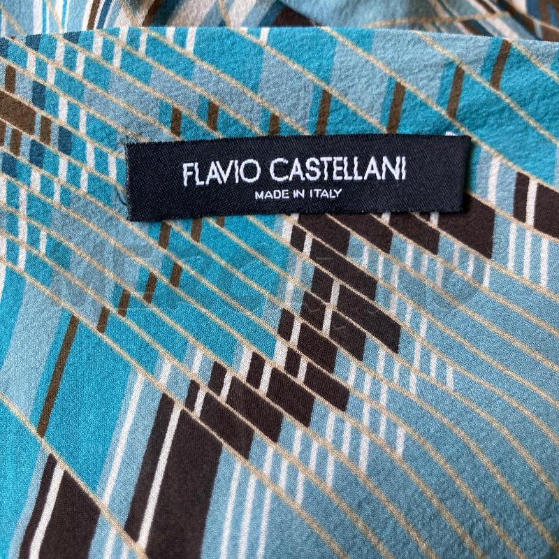 TUTA DONNA INTERA FLAVIO CASTELLANI AZZURRO MARRONE  | Mercatino dell'Usato Carmagnola 4