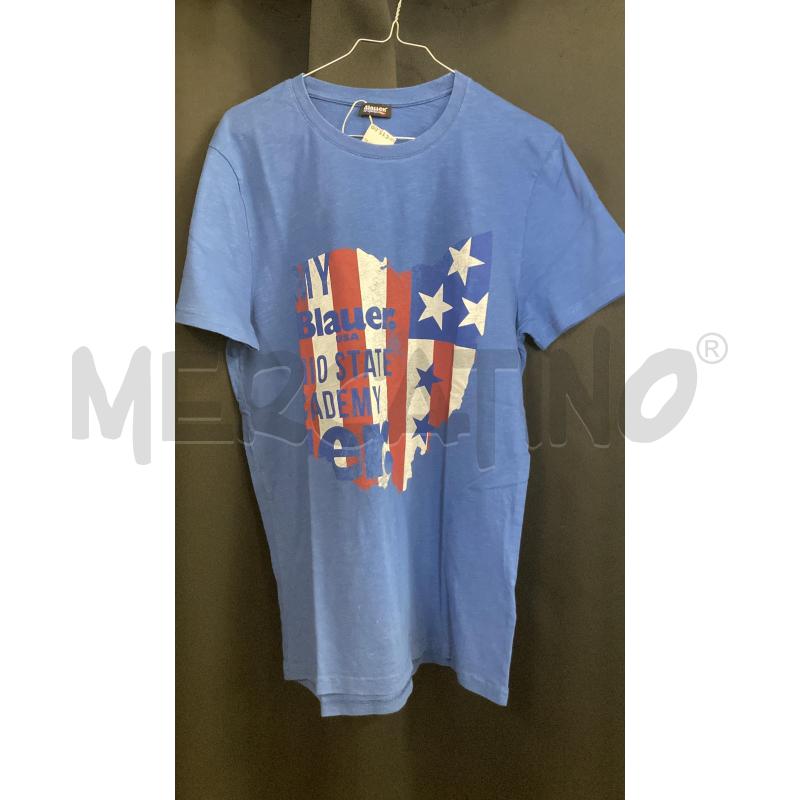 T SHIRT UOMO BLU BLAUER STELLE  | Mercatino dell'Usato Carmagnola 4