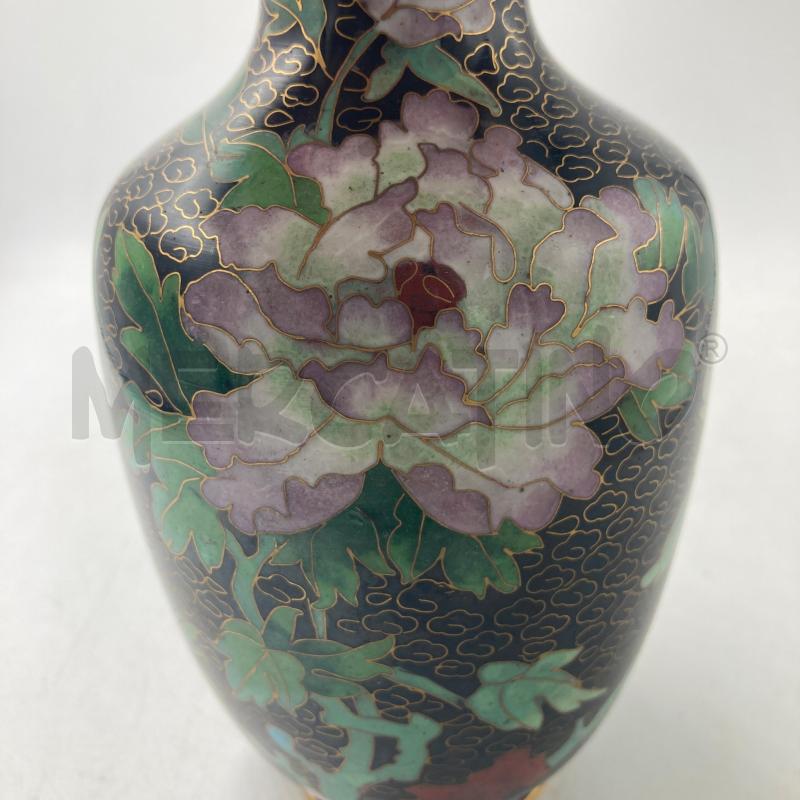 VASO CLOISONNE' FLOREALE | Mercatino dell'Usato Carmagnola 2