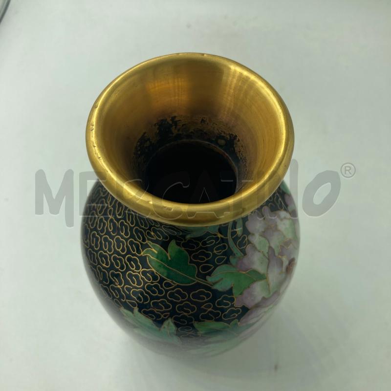 VASO CLOISONNE' FLOREALE | Mercatino dell'Usato Carmagnola 3