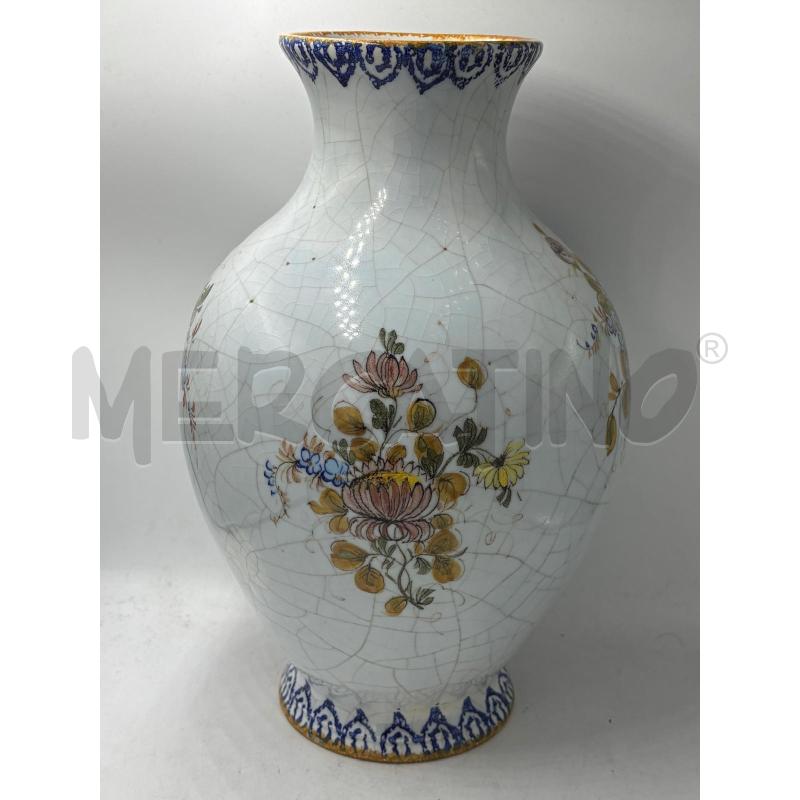 VASO IN CERAMICA SMALTATA CON EFFETTO A CREPE | Mercatino dell'Usato Carmagnola 2