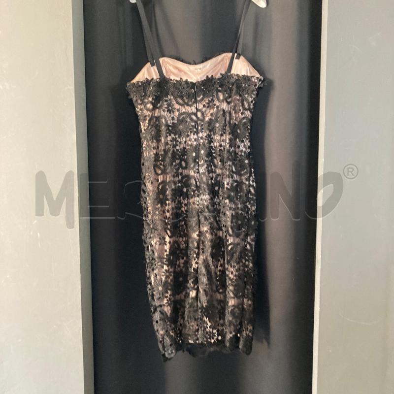 VESTITO DONNA AUTENTICA NERO MACRAME BASE BG  | Mercatino dell'Usato Carmagnola 2