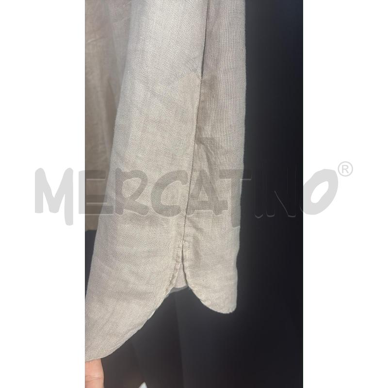 VESTITO DONNA BEIGE LINO JAGGY MANCIA 3/4 | Mercatino dell'Usato Carmagnola 5