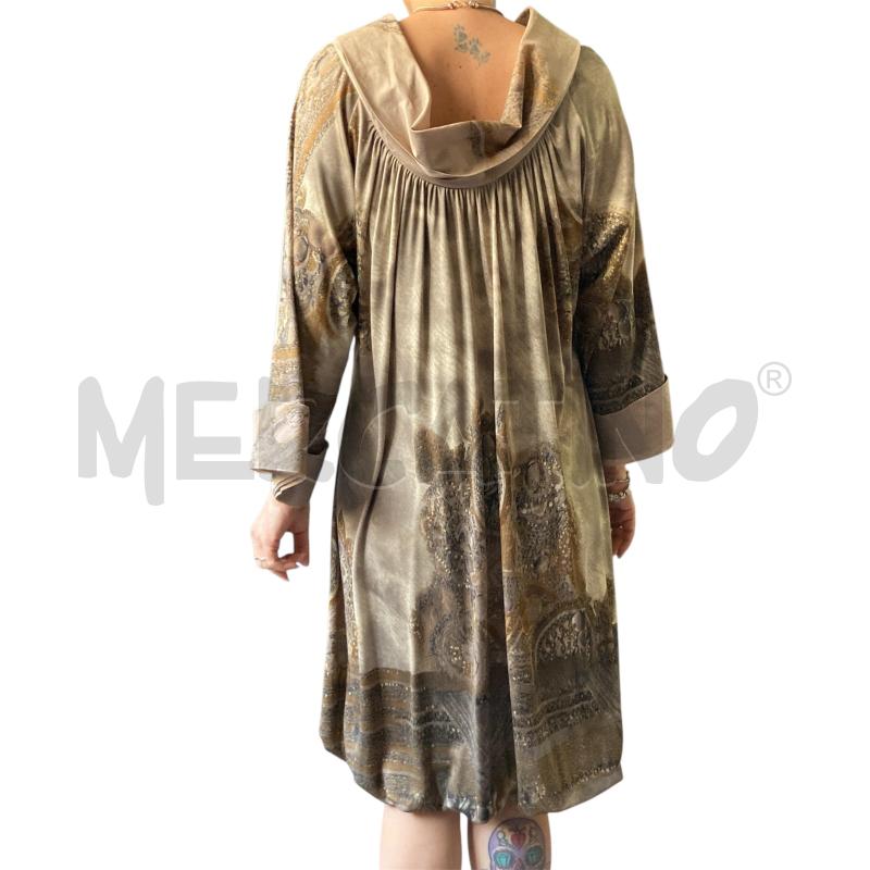 VESTITO DONNA BEIGE ROBERTA SCARPA SCOLLO BARCHETTA  | Mercatino dell'Usato Carmagnola 2