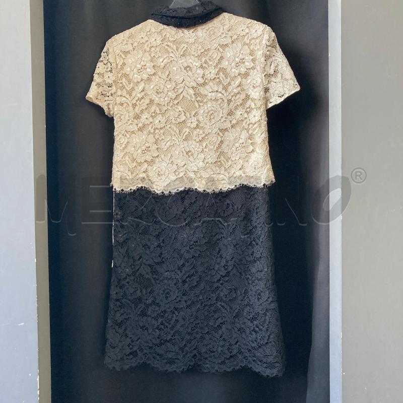 VESTITO DONNA BETTY BLUE MACRAME COLLETTO BG/N  | Mercatino dell'Usato Carmagnola 2